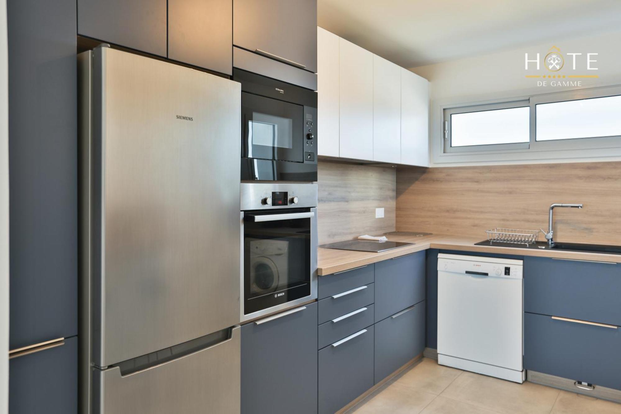 Appartement De Caractere, Superbe Vue Mer 280° La Chaume Exteriör bild